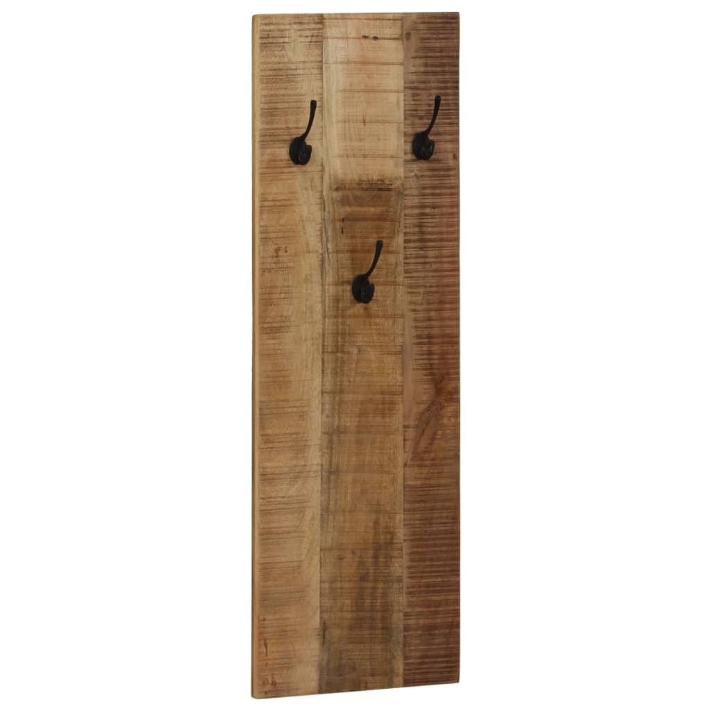 Wall-mounted Coat Racks 2 pcs Solid Mango Wood 14.2"x43.3"x1.2" at Set Shop and Smile
