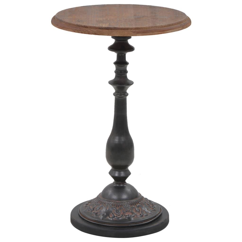End Table Solid Fir Wood 15.7" x25.2" Brown at Set Shop and Smile
