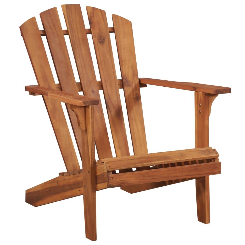 Patio Adirondack Chair Solid Acacia Wood at Set Shop and Smile