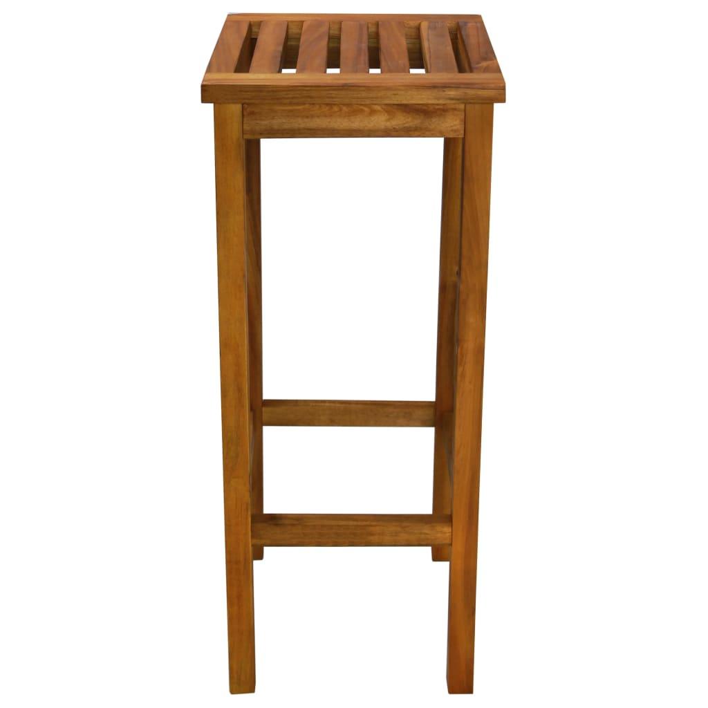 Bar Chairs 2 pcs Solid Acacia Wood at Set Shop and Smile