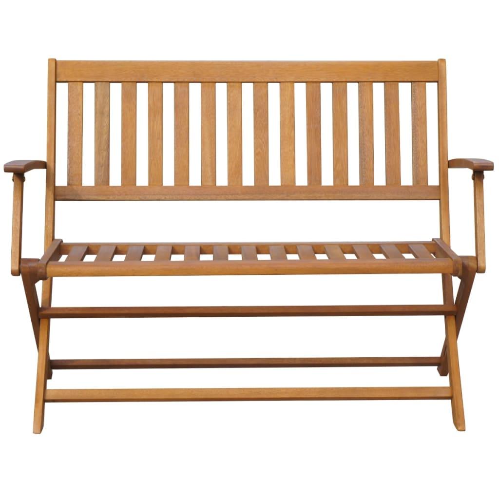 Patio Bench 47.2" Solid Acacia Wood at Set Shop and Smile