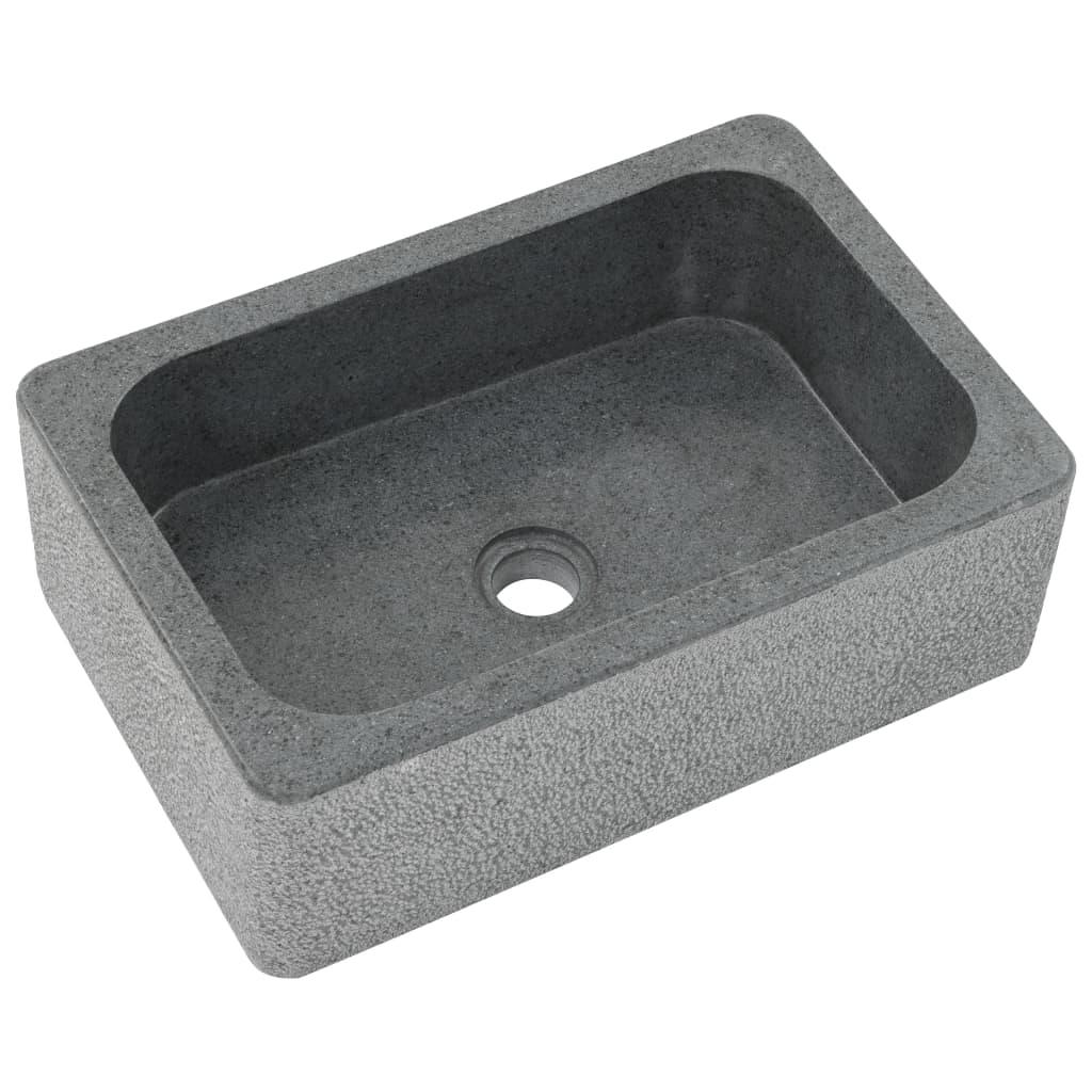 Sink 17.7"x11.8"x5.9" Riverstone Black at Set Shop and Smile