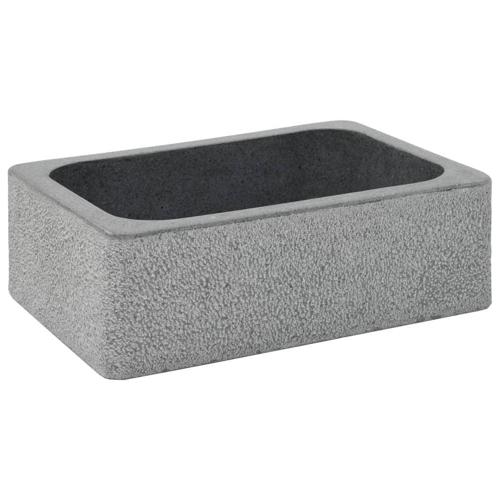 Sink 17.7"x11.8"x5.9" Riverstone Black at Set Shop and Smile
