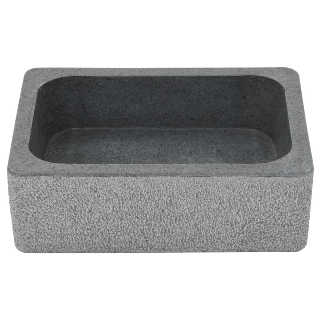 Sink 17.7"x11.8"x5.9" Riverstone Black at Set Shop and Smile