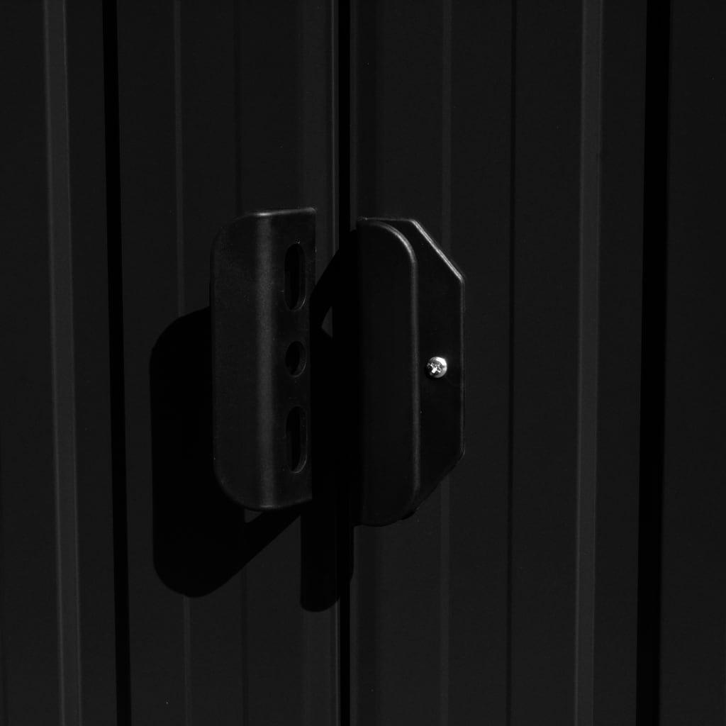 Garden Shed 101.2"x192.5"x71.3" Metal Anthracite at Set Shop and Smile