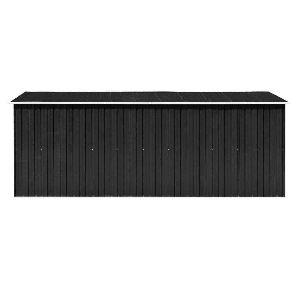 Garden Shed 101.2"x192.5"x71.3" Metal Anthracite at Set Shop and Smile