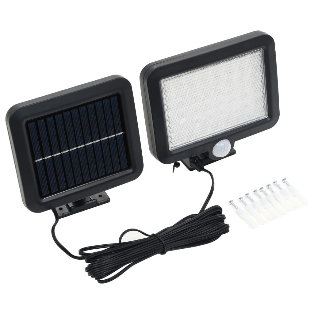 Solar Lamp with Motion Sensor LED Lights White at Set Shop and Smile