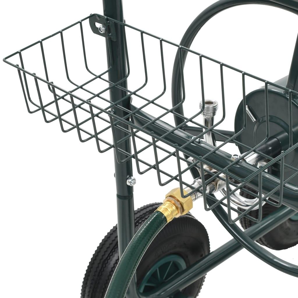 Garden Hose Trolley with 1/2" Hose Connector 246.1' Steel at Set Shop and Smile