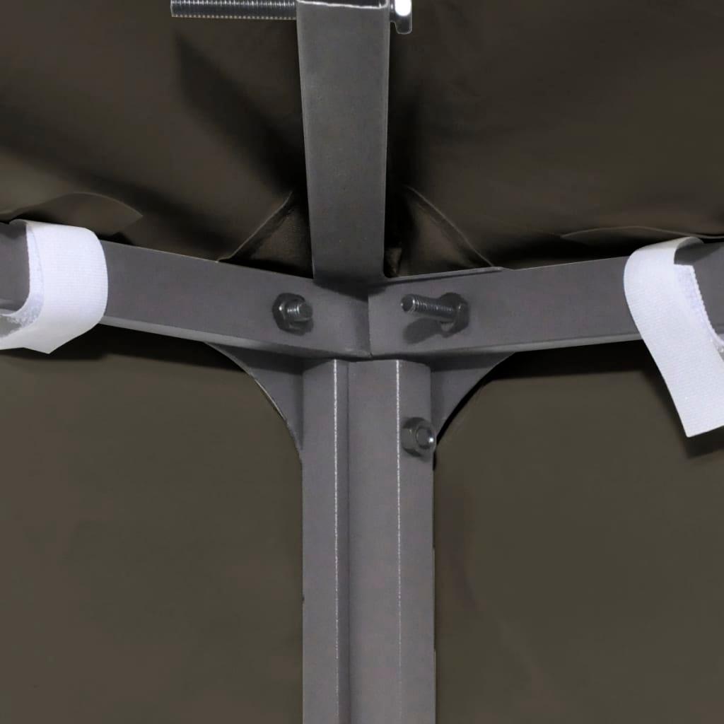 2-Tier Gazebo Top Cover 1 oz/ft² 9.8'x9.8' Taupe at Set Shop and Smile