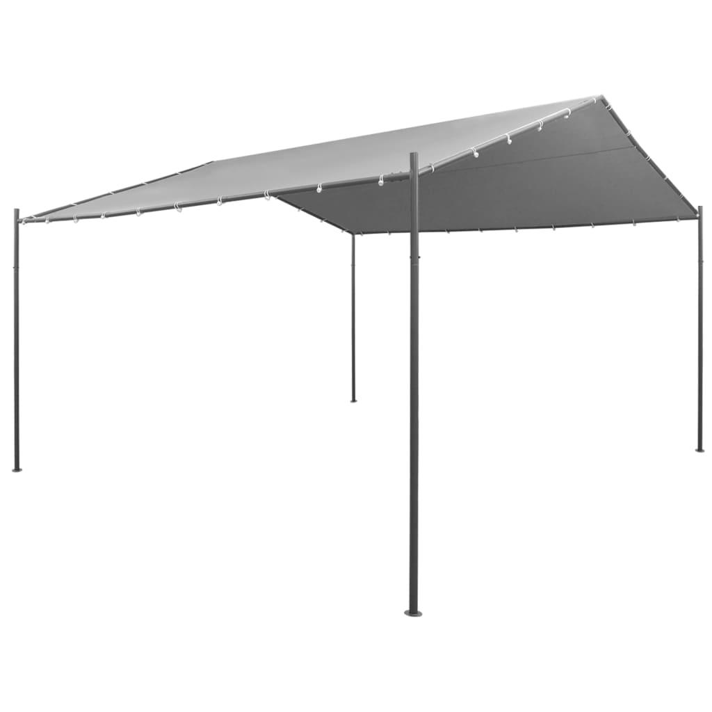 Garden Gazebo Steel 157.5"x157.5"x102.4" Anthracite at Set Shop and Smile