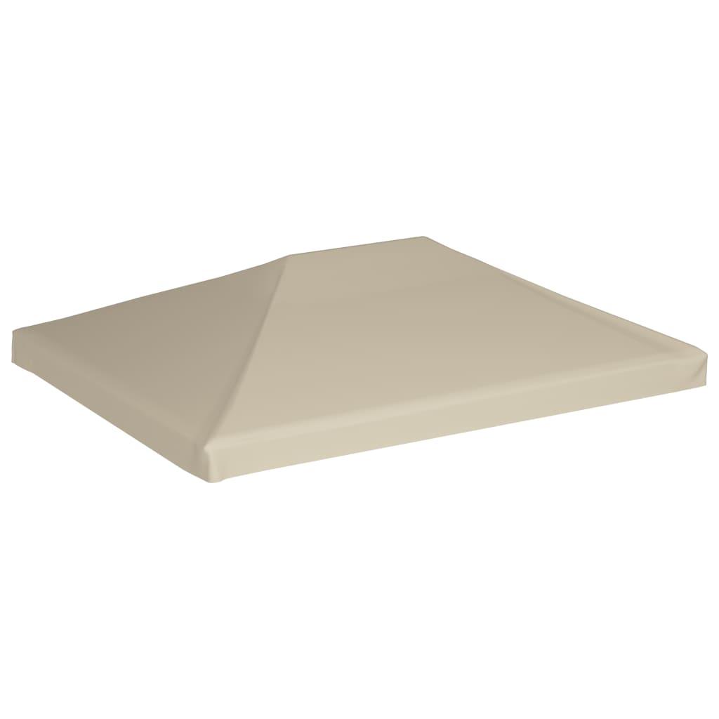 Gazebo Top Cover 1 oz/ft² 13.1'x9.8' Beige at Set Shop and Smile