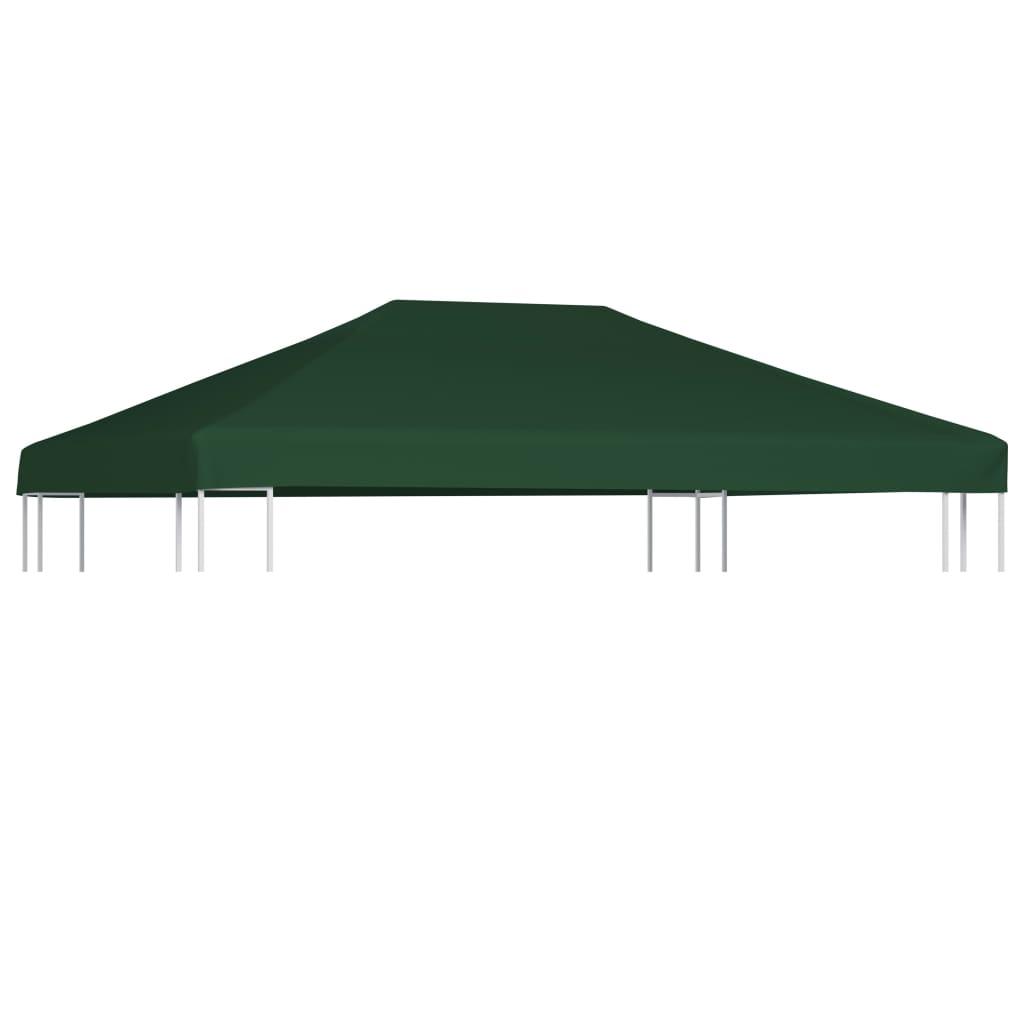 Gazebo Top Cover 1 oz/ft² 13.1'x9.8' Green at Set Shop and Smile