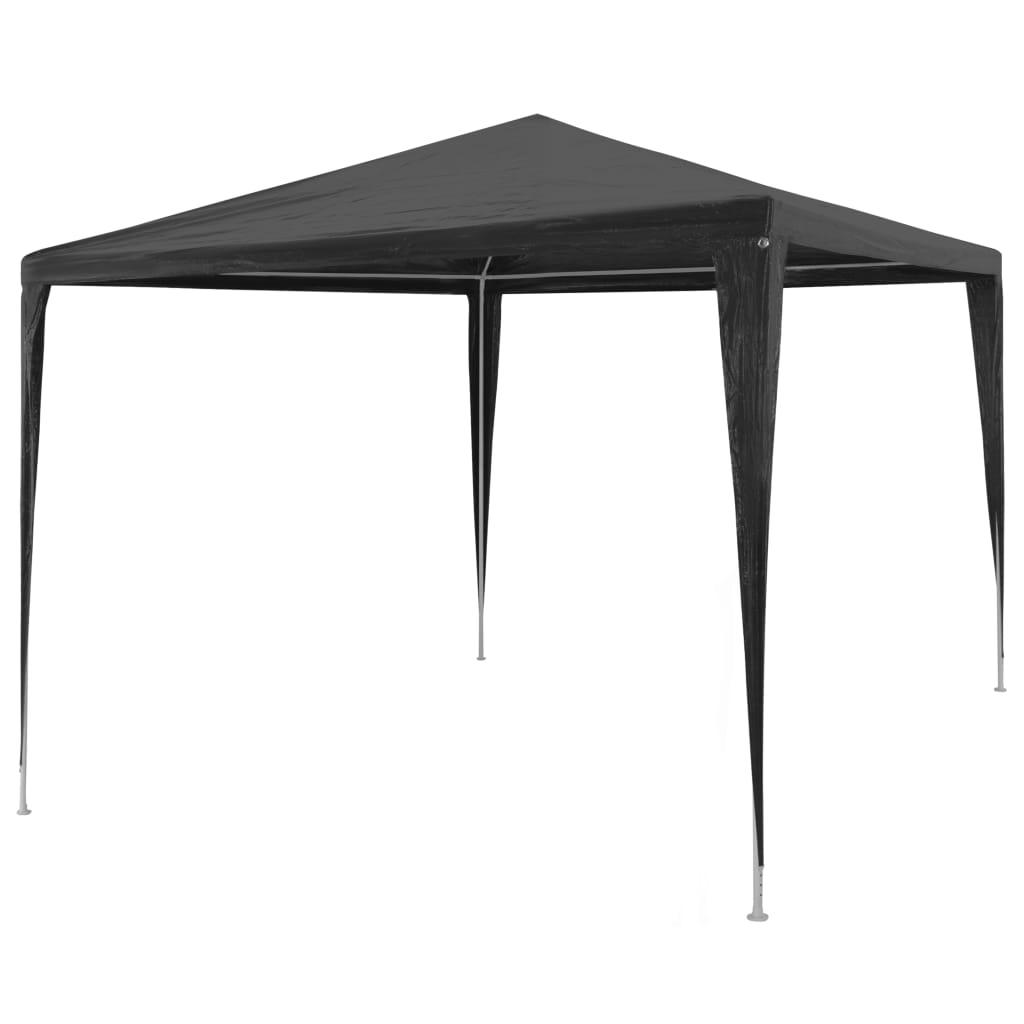 Party Tent PE Anthracite 9'10"x9'10" at Set Shop and Smile