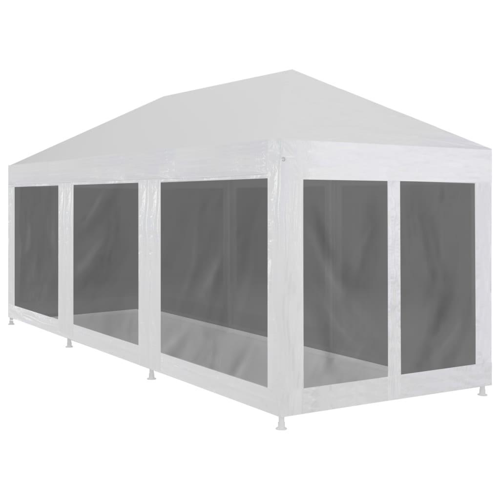 Party Tent with 8 Mesh Sidewalls 29.5' x 9.8' at Set Shop and Smile
