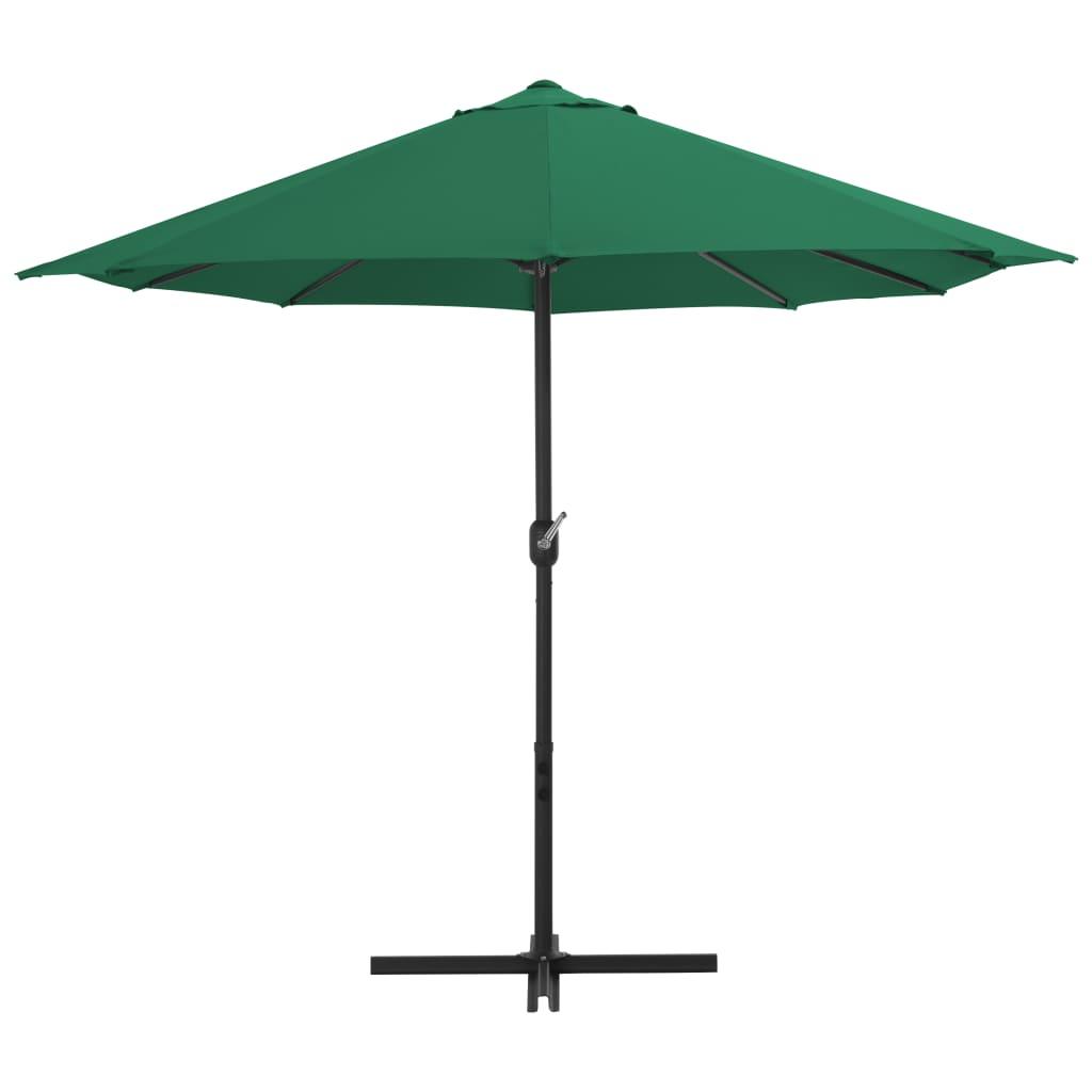 Outdoor Parasol with Aluminum Pole 181.1"x106.3" Green at Set Shop and Smile