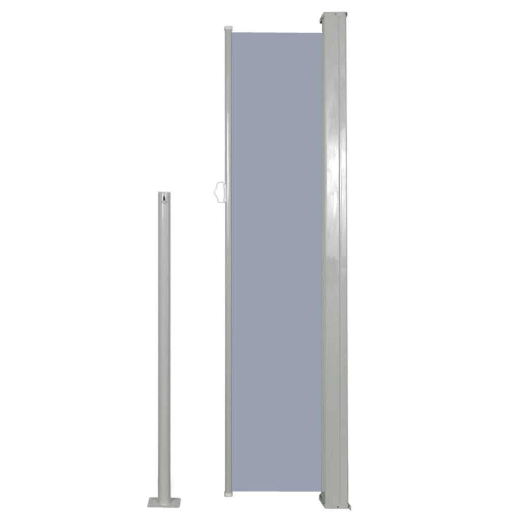 Retractable Side Awning 55.1"x118.1" Gray at Set Shop and Smile