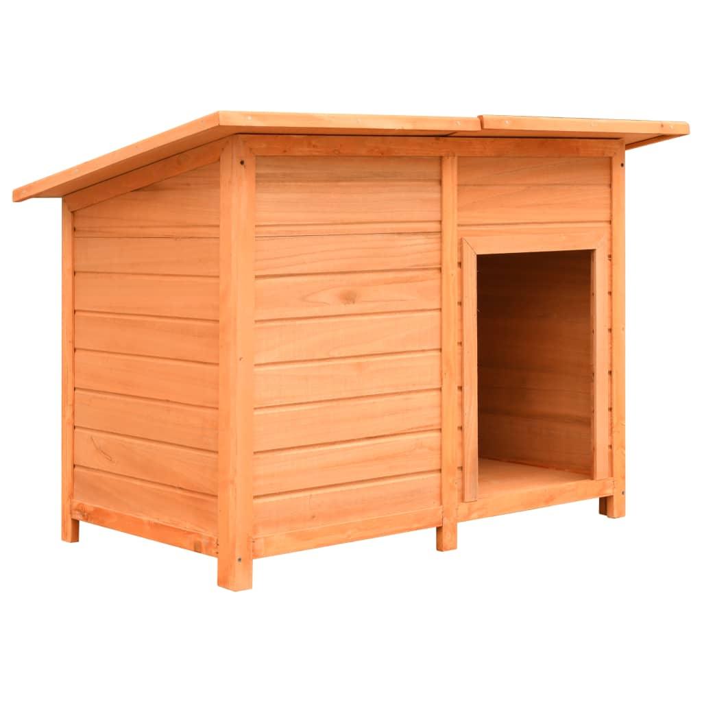 Dog Cage Solid Pine & Fir Wood 47.2"x30.3"x33.9" at Set Shop and Smile