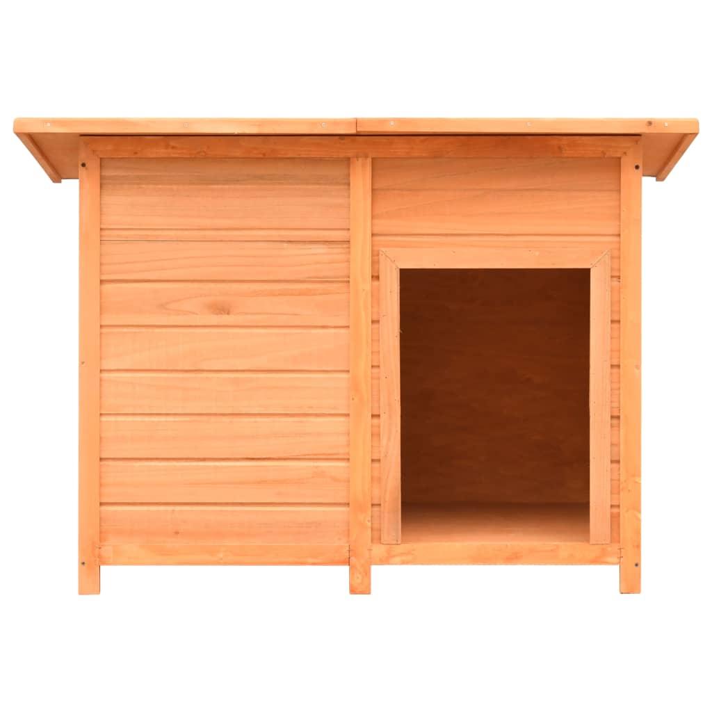 Dog Cage Solid Pine & Fir Wood 47.2"x30.3"x33.9" at Set Shop and Smile