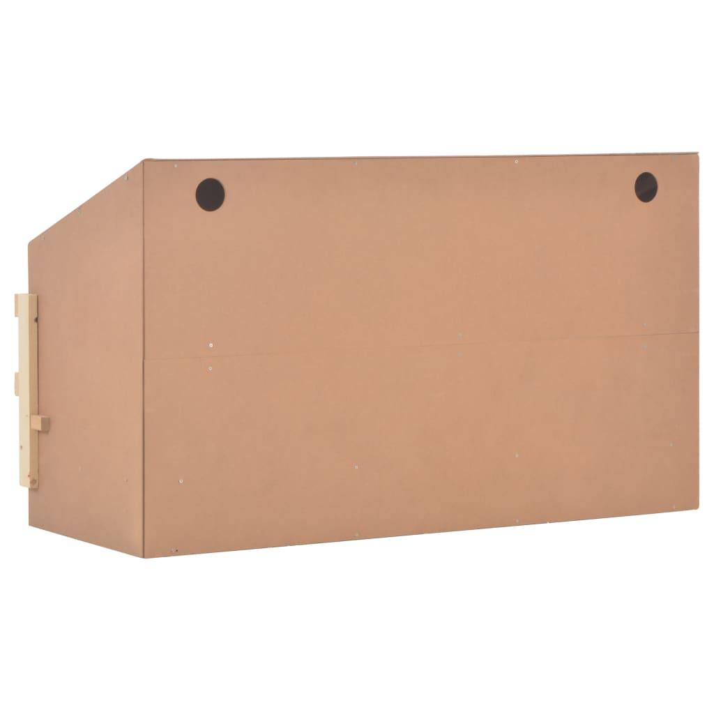 Chicken Laying Nest 4 Compartments 41.7"x15.7"x23.2" Solid Pine Wood at Set Shop and Smile