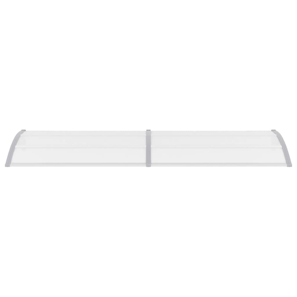 Door Canopy Gray 118.1"x39.4" PC at Set Shop and Smile