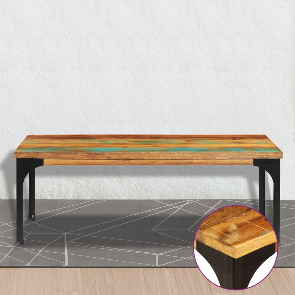Coffee Table 39.4"x23.6"x13.8" Solid Reclaimed Wood at Set Shop and Smile