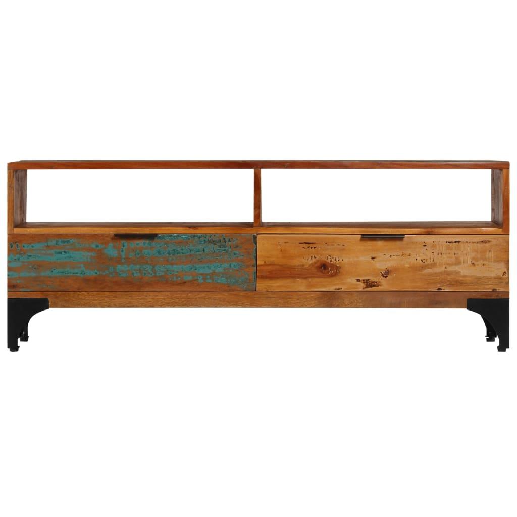 TV Cabinet 46.5"x13.8"x17.7" Solid Reclaimed Wood at Set Shop and Smile