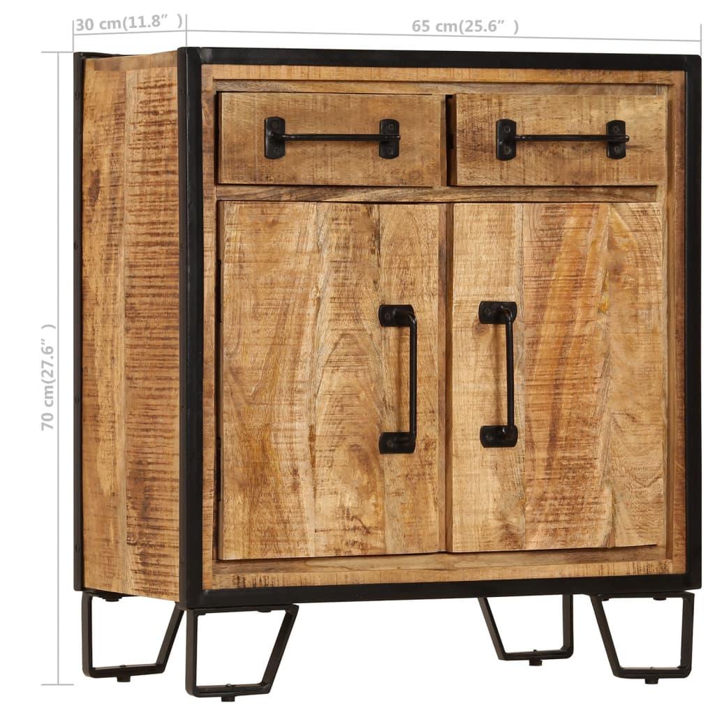 Sideboard 25.6"x11.8"x27.6" Solid Mango Wood at Set Shop and Smile
