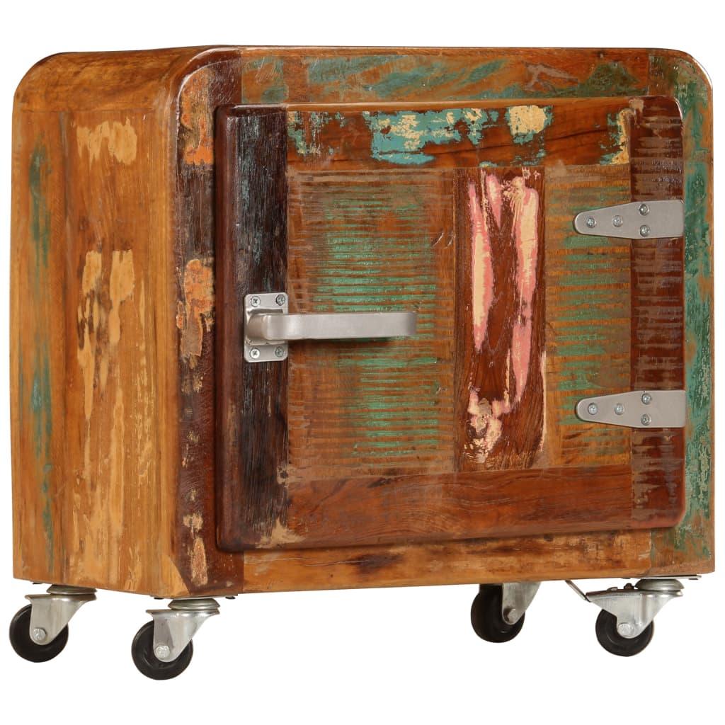 Bedside Cabinet 19.7"x11.8"x19.7" Solid Reclaimed Wood at Set Shop and Smile