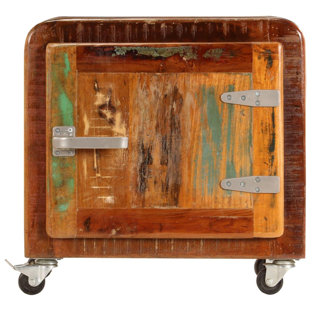 Bedside Cabinet 19.7"x11.8"x19.7" Solid Reclaimed Wood at Set Shop and Smile