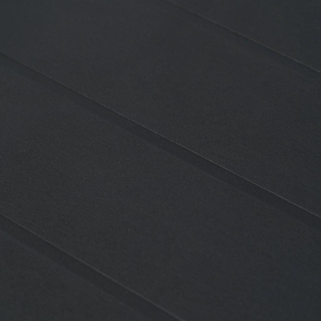 Patio Table Anthracite 86.6"x35.4"x28.3" Plastic Rattan Look at Set Shop and Smile