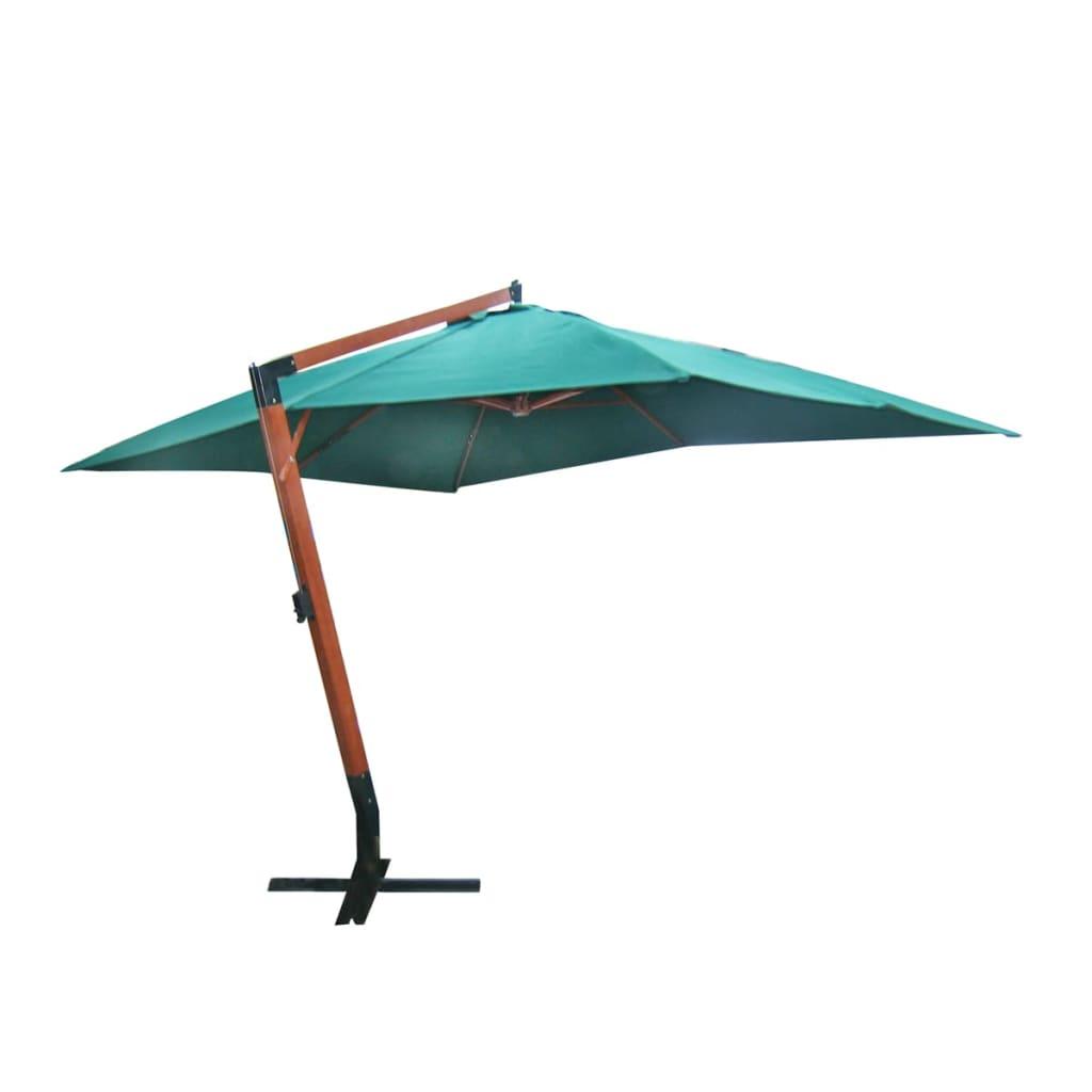 Floating Parasol Melia 118.1"x157.5" Green at Set Shop and Smile