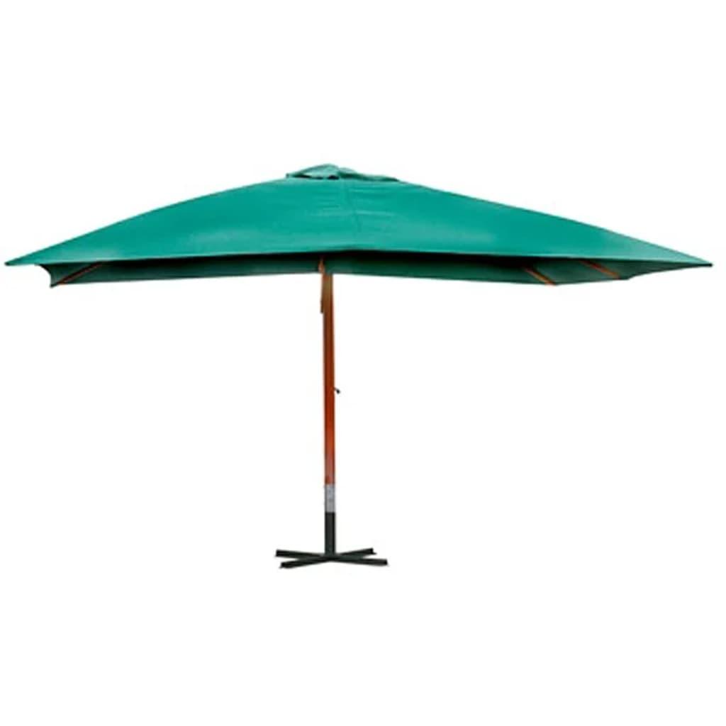 Floating Parasol Melia 118.1"x157.5" Green at Set Shop and Smile