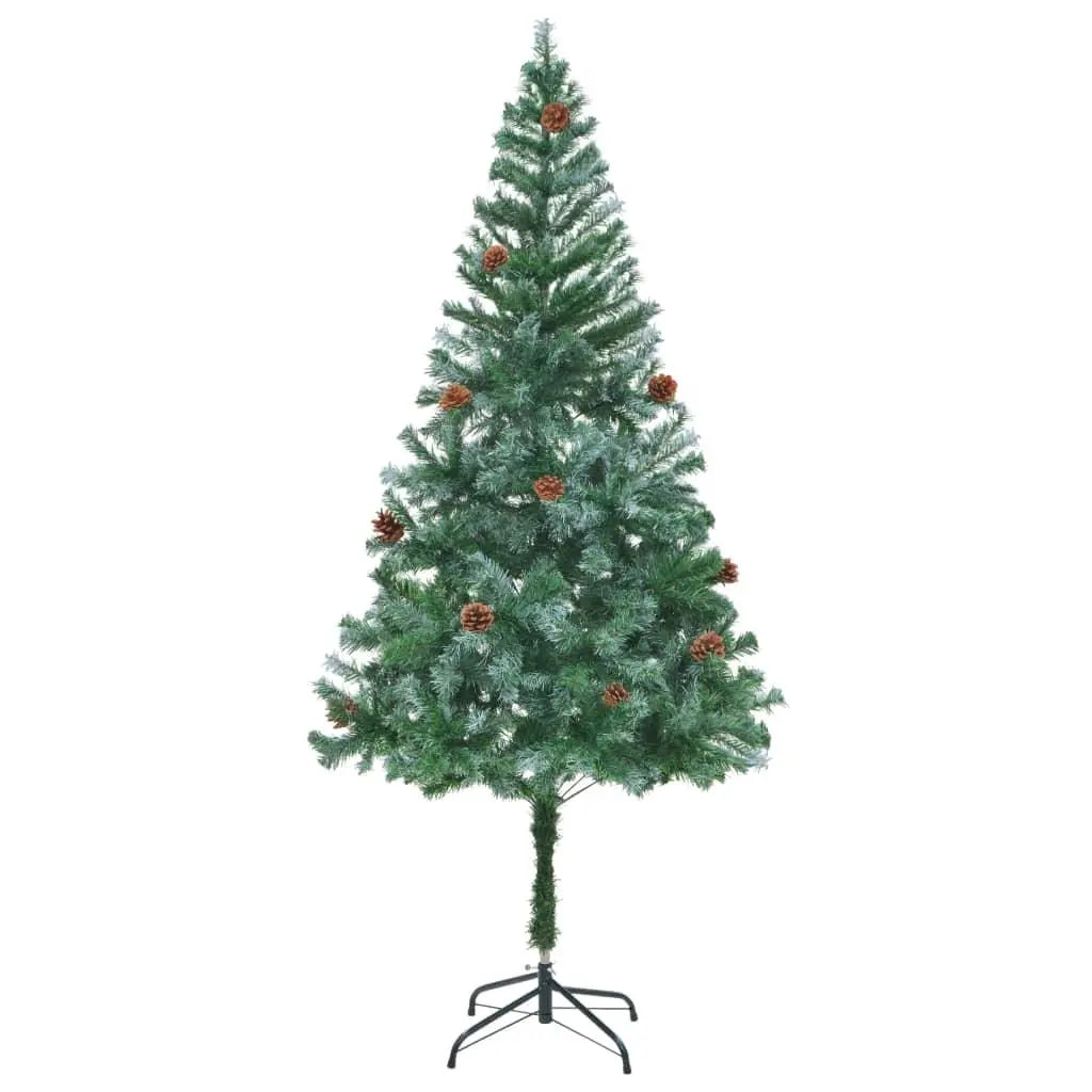 Artificial Christmas Tree with Pinecones 6 ft at Set Shop and Smile