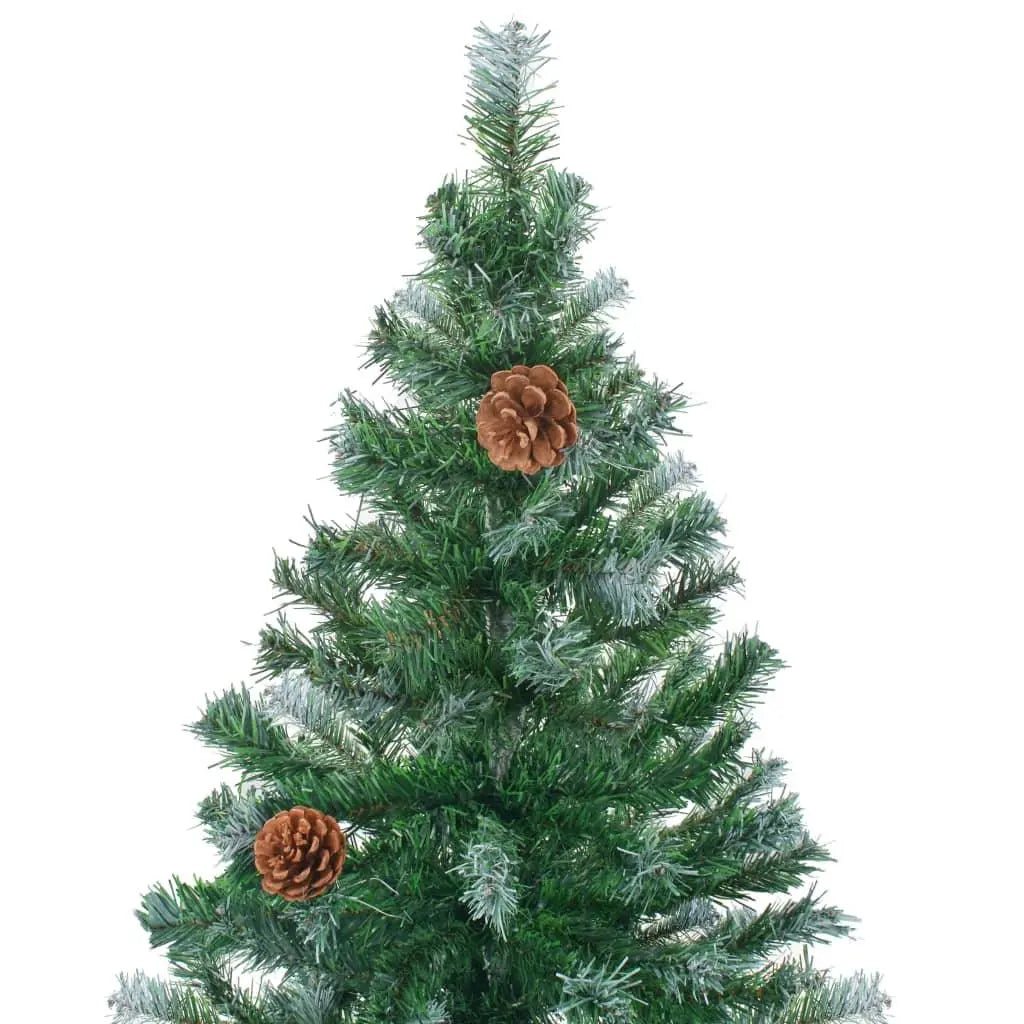 Artificial Christmas Tree with Pinecones 7 ft at Set Shop and Smile
