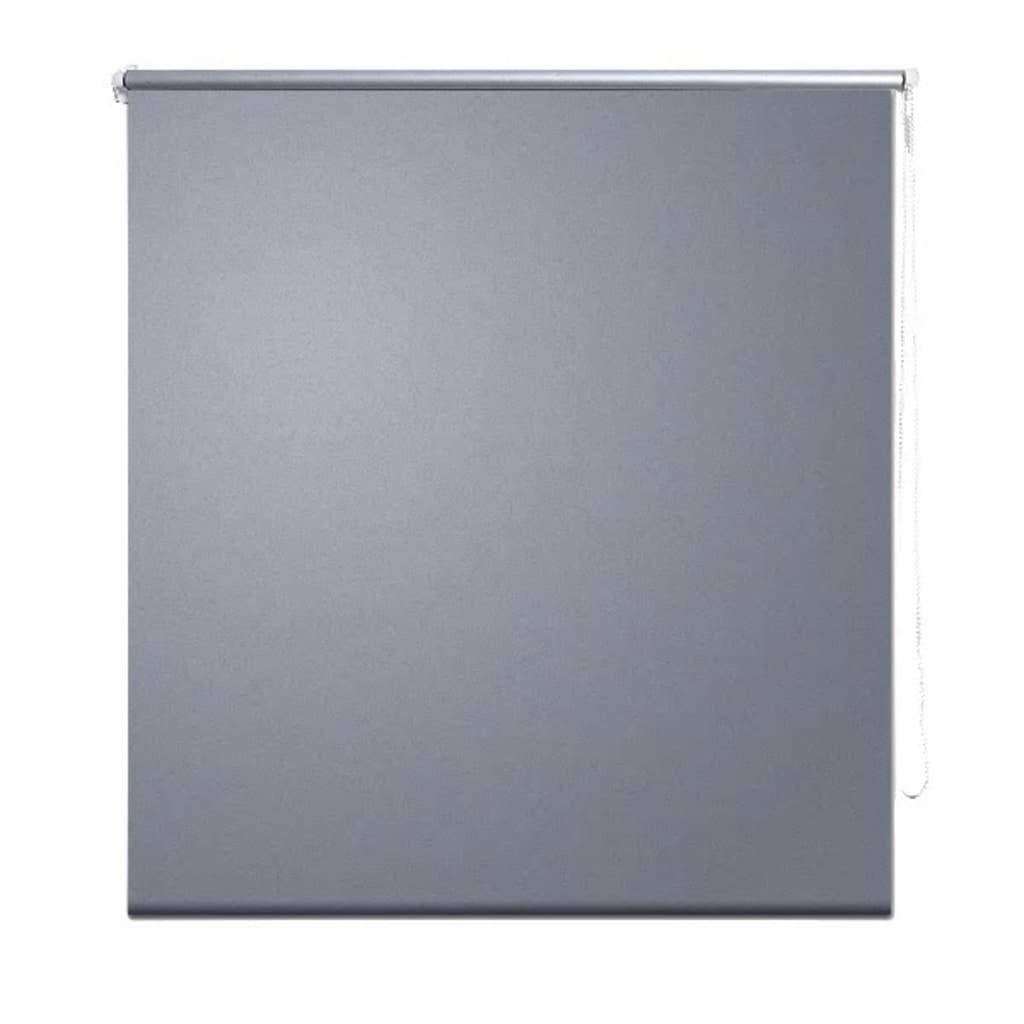 Roller blind Blackout 39.4"x68.9" Gray at Set Shop and Smile