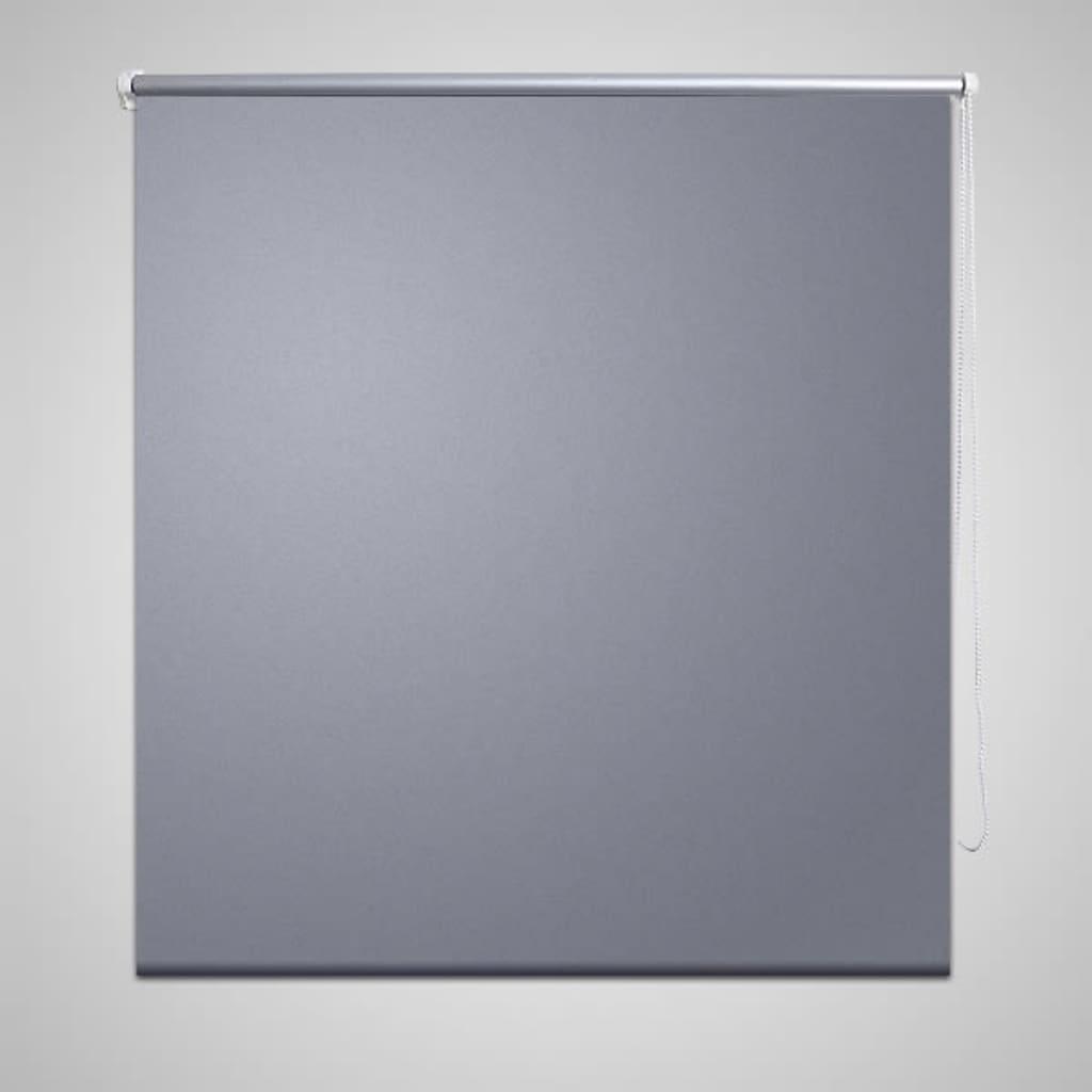 Roller blind Blackout 31.5"x90.6" Gray at Set Shop and Smile