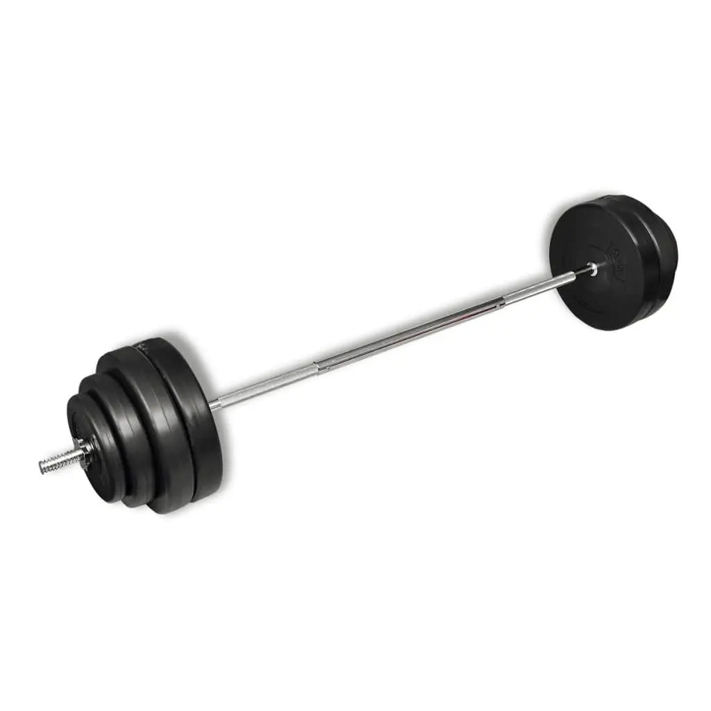 Barbell with Plates Set 132 lb at Set Shop and Smile