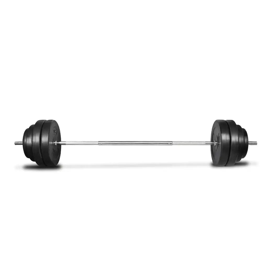 Barbell with Plates Set 132 lb at Set Shop and Smile