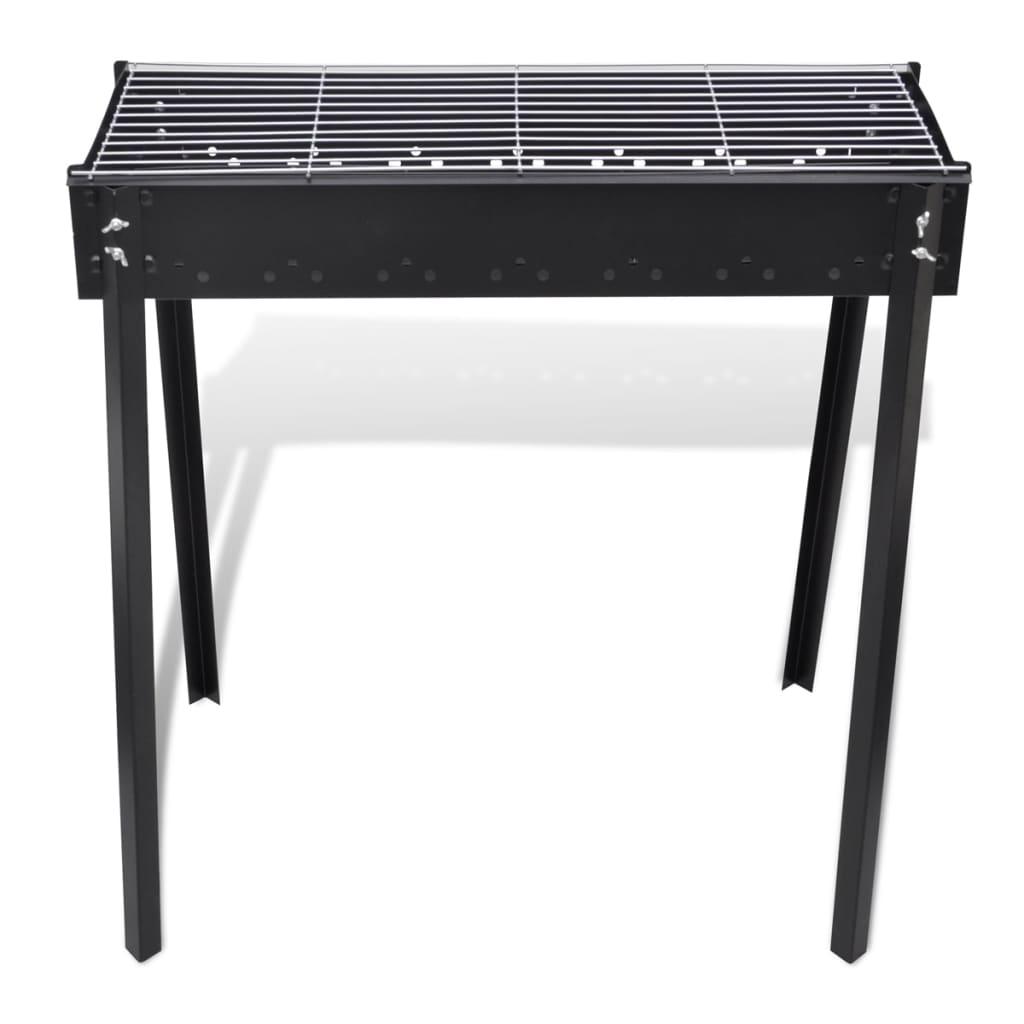 BBQ Stand Charcoal Barbecue Square 30" x 11" at Set Shop and Smile