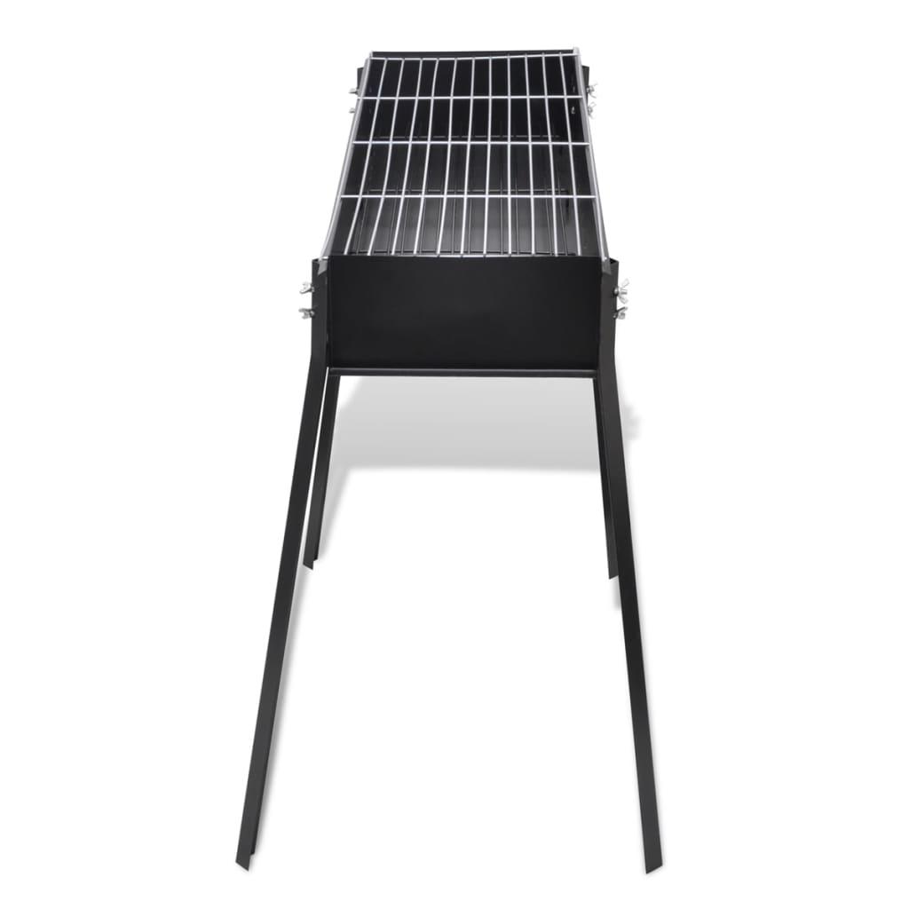BBQ Stand Charcoal Barbecue Square 30" x 11" at Set Shop and Smile