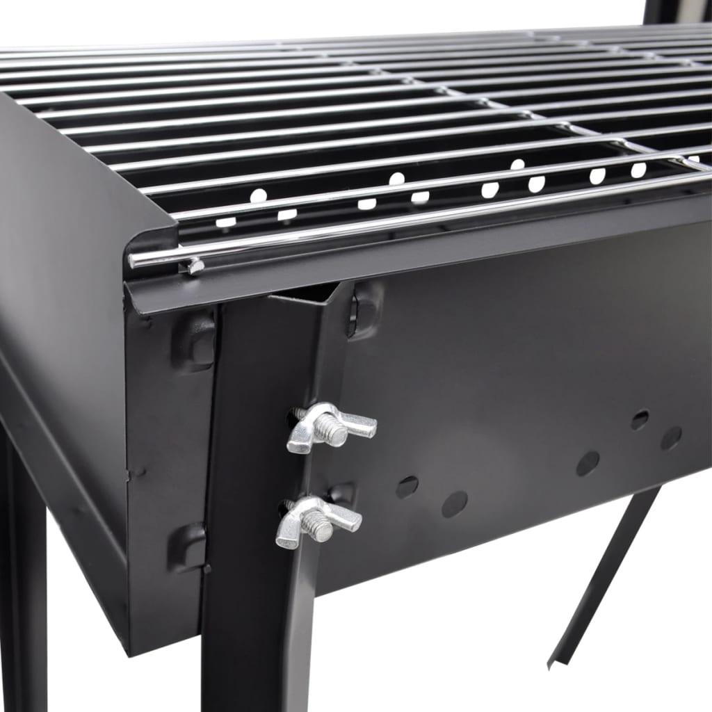 BBQ Stand Charcoal Barbecue Square 30" x 11" at Set Shop and Smile