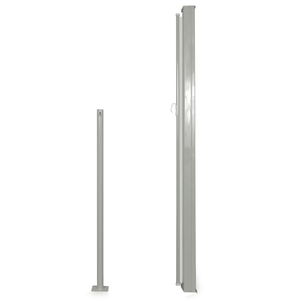 Patio Terrace Side Awning 63"x118" Black at Set Shop and Smile