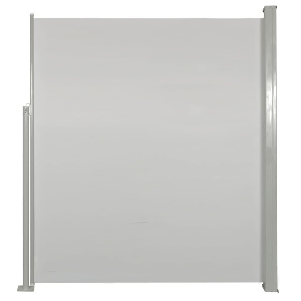 Patio Terrace Side Awning 63"x118" Cream Color at Set Shop and Smile