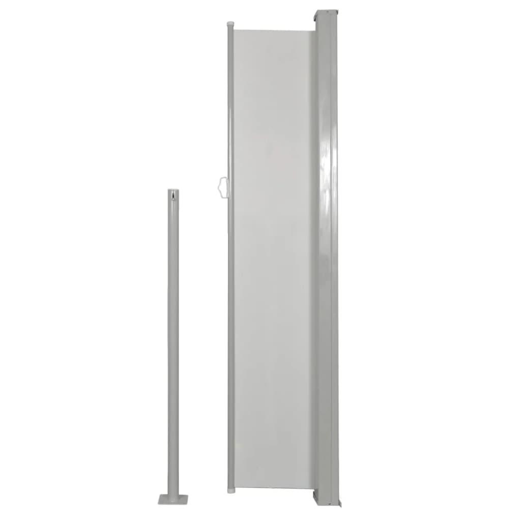 Patio Terrace Side Awning 63"x118" Cream Color at Set Shop and Smile