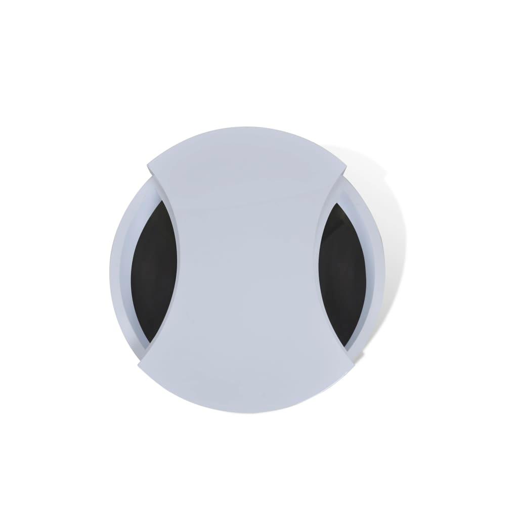 Coffee Table Shape-Adjustable High Gloss White at Set Shop and Smile