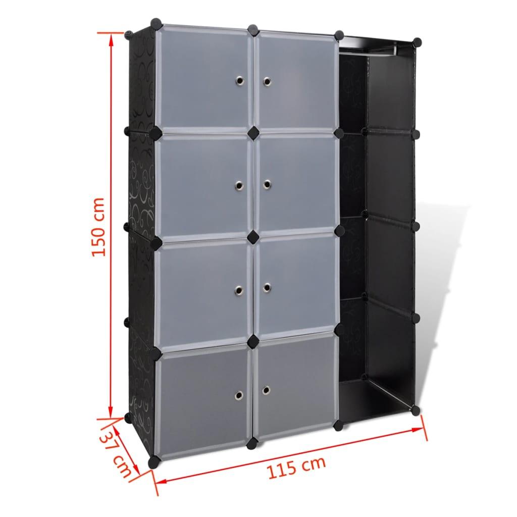 Modular Cabinet with 9 Compartments 14.6"x45.3"x59.1" at Set Shop and Smile