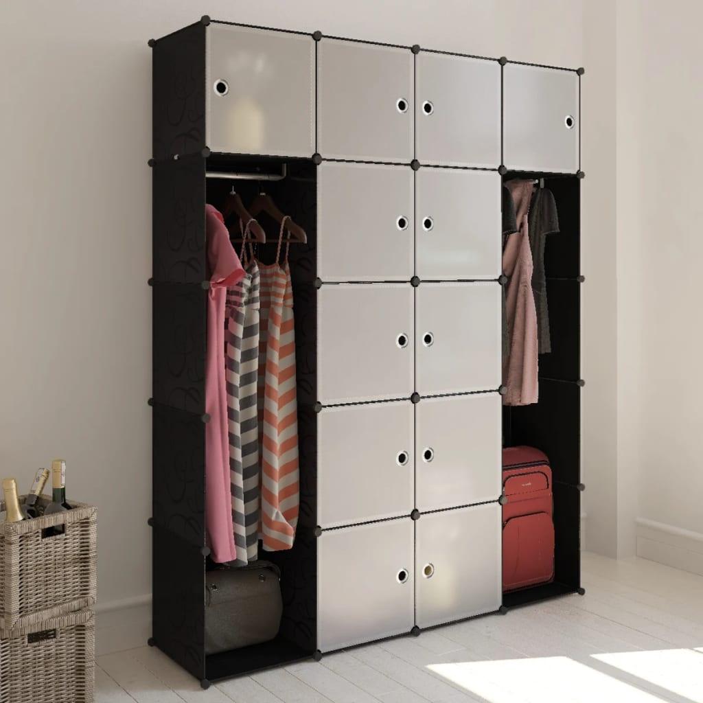 Modular Cabinet with 14 Compartments 14.6"x57.5"x71" at Set Shop and Smile