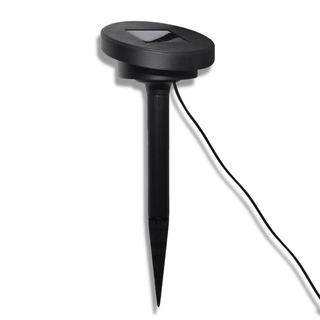 Solar Bowl 3 LED Garden Lights with Spike Anchors & Solar Panel at Set Shop and Smile