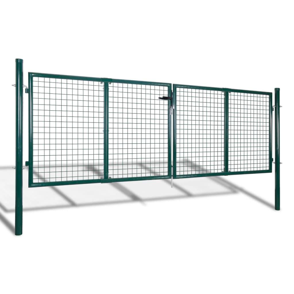 Garden Mesh Gate Fence Door Wall Grille 113.8" x 29.5" / 120.5" x 49.2" at Set Shop and Smile