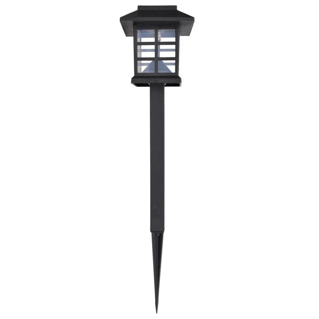 Outdoor Solar Lamp LED Light Set 12 pcs with Spike 3.4"x3.4"x15" at Set Shop and Smile